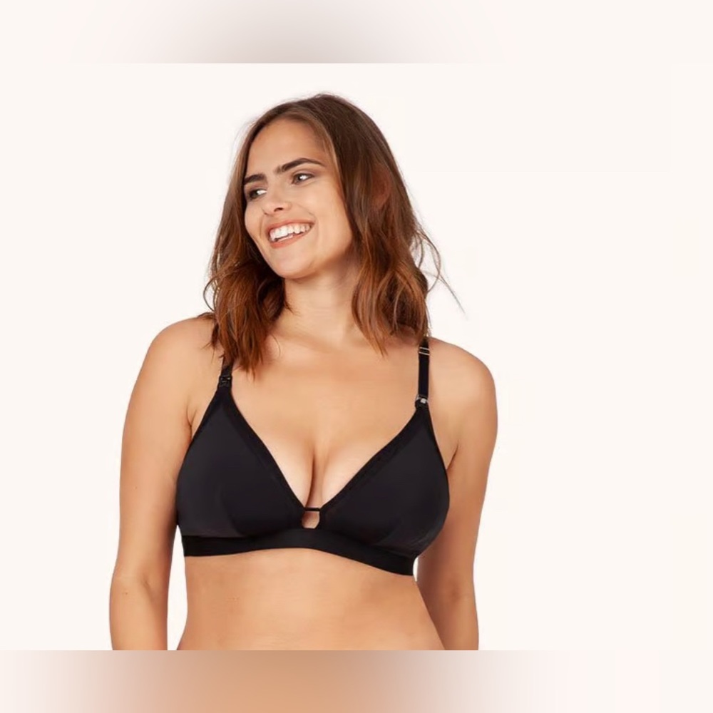 Lively busty nursing bralette wireless
